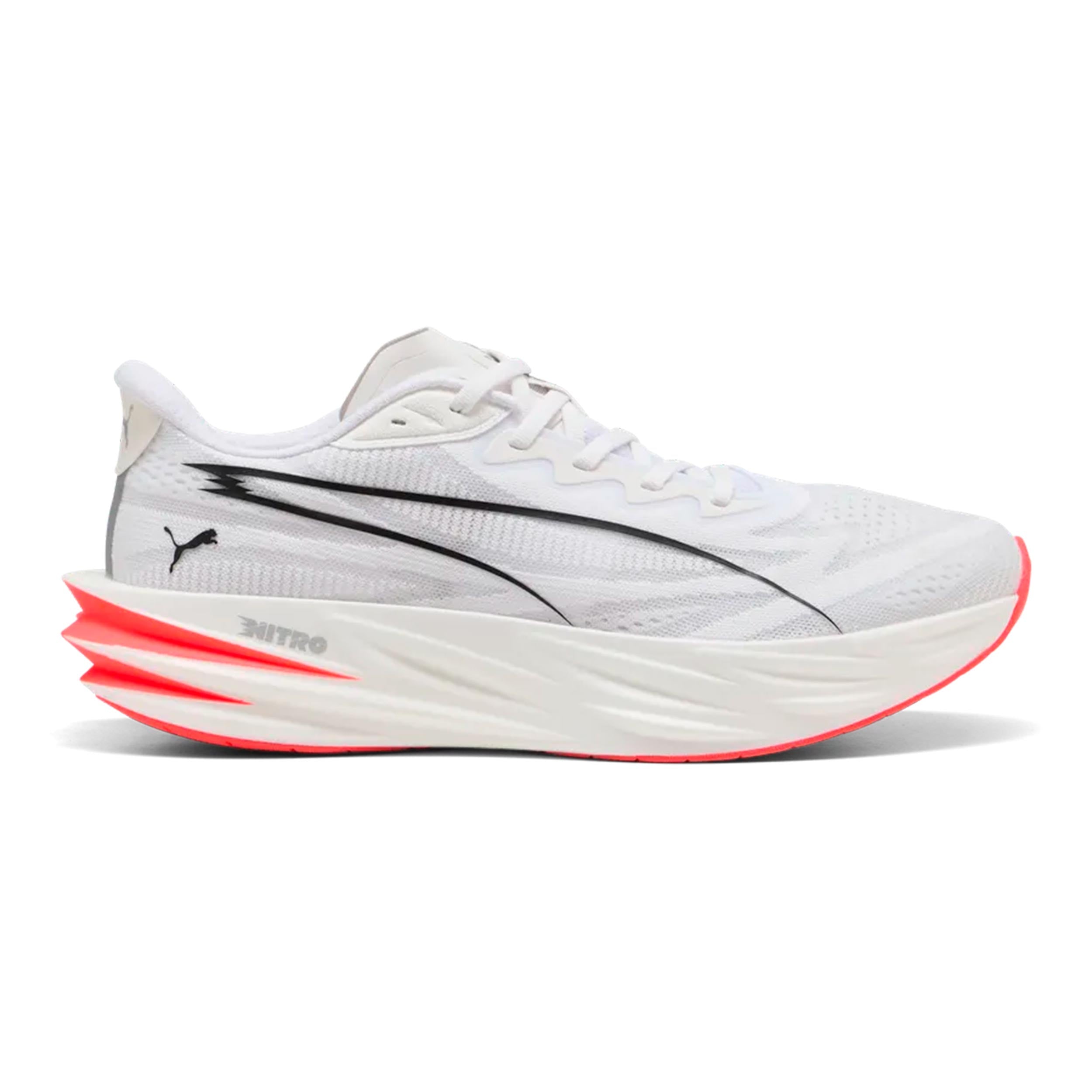 Puma Deviate Pure Nitro Zapatilla neutral Hombres - blanco, rojo