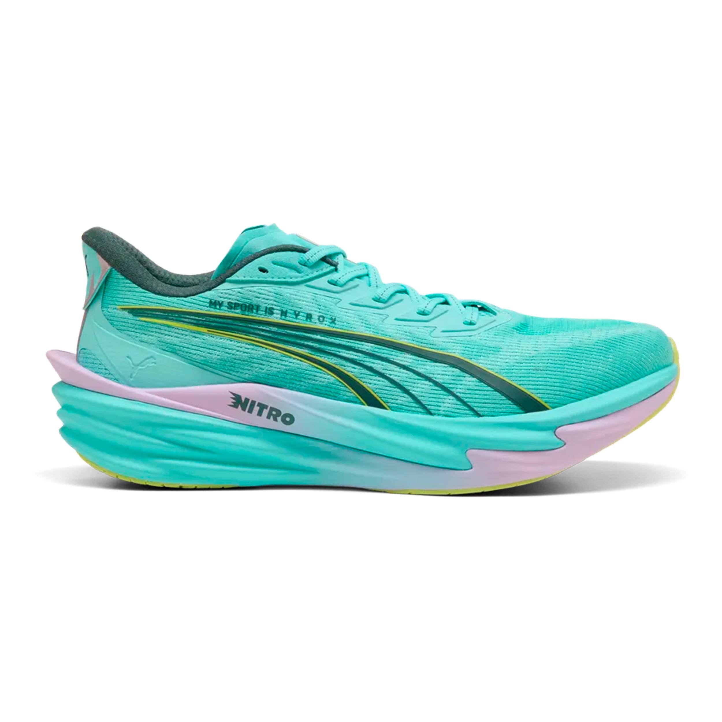 Puma Deviate Nitro 4 HYROX Zapatilla neutral Hombres - turquesa, morado