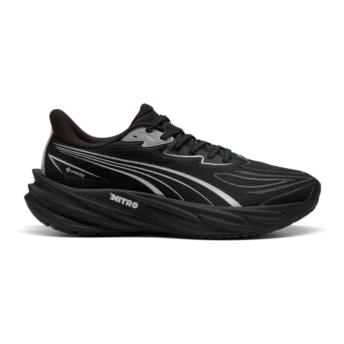 Puma Velocity Nitro 5 GTX Zapatilla neutral Hombres - negro, plateado
