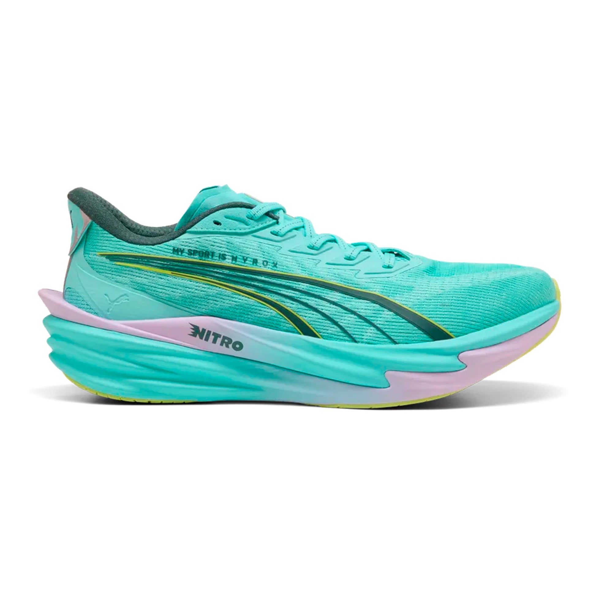Puma Deviate Nitro 4 HYROX Zapatilla neutral Mujeres - turquesa, morado