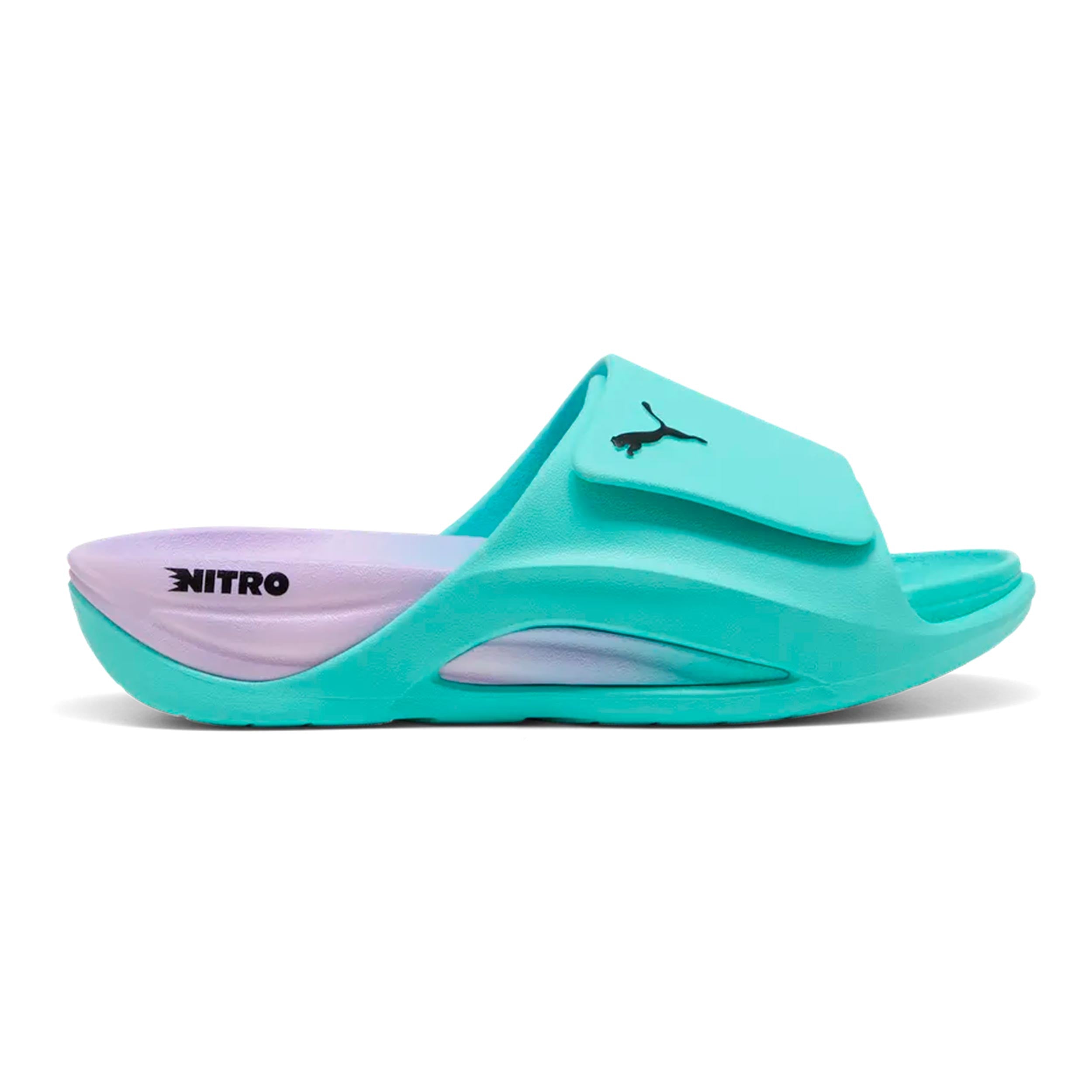 Puma Nitrocat Slide V HYROX Zapato de recuperación Unisex - azul, menta