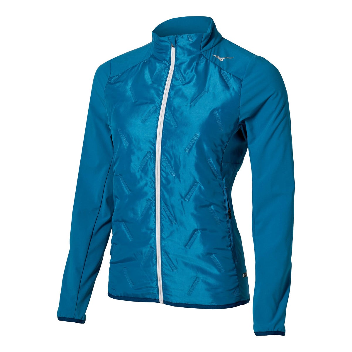 Mizuno Tech Techfill Breaththermo  Chaqueta para correr Mujeres - azul