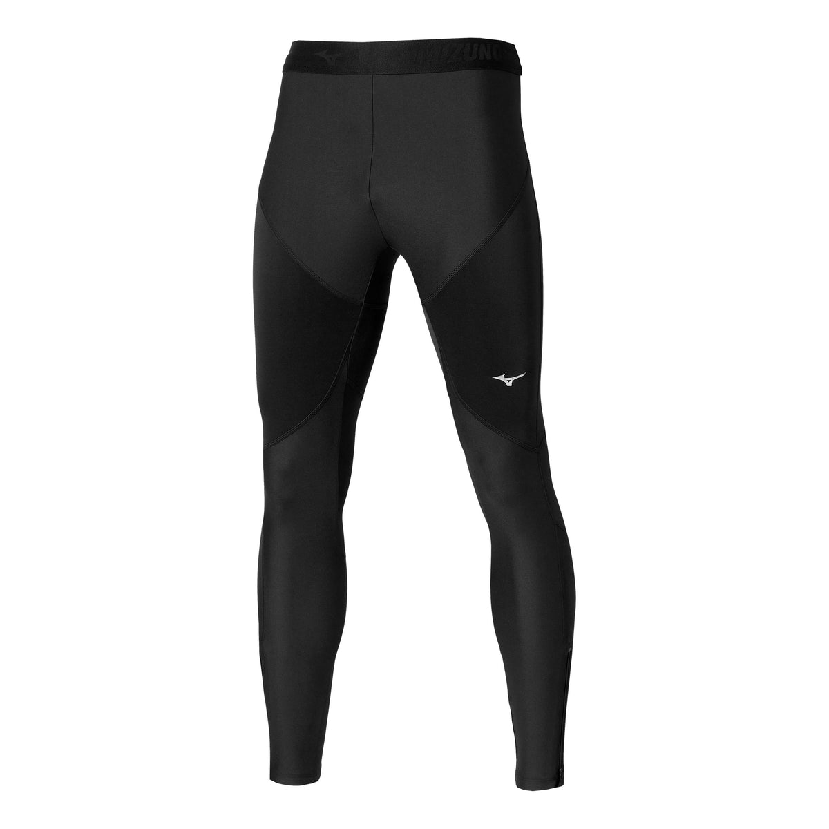 Mizuno Tech Charge Breaththermo Mallas para correr Hombres - negro