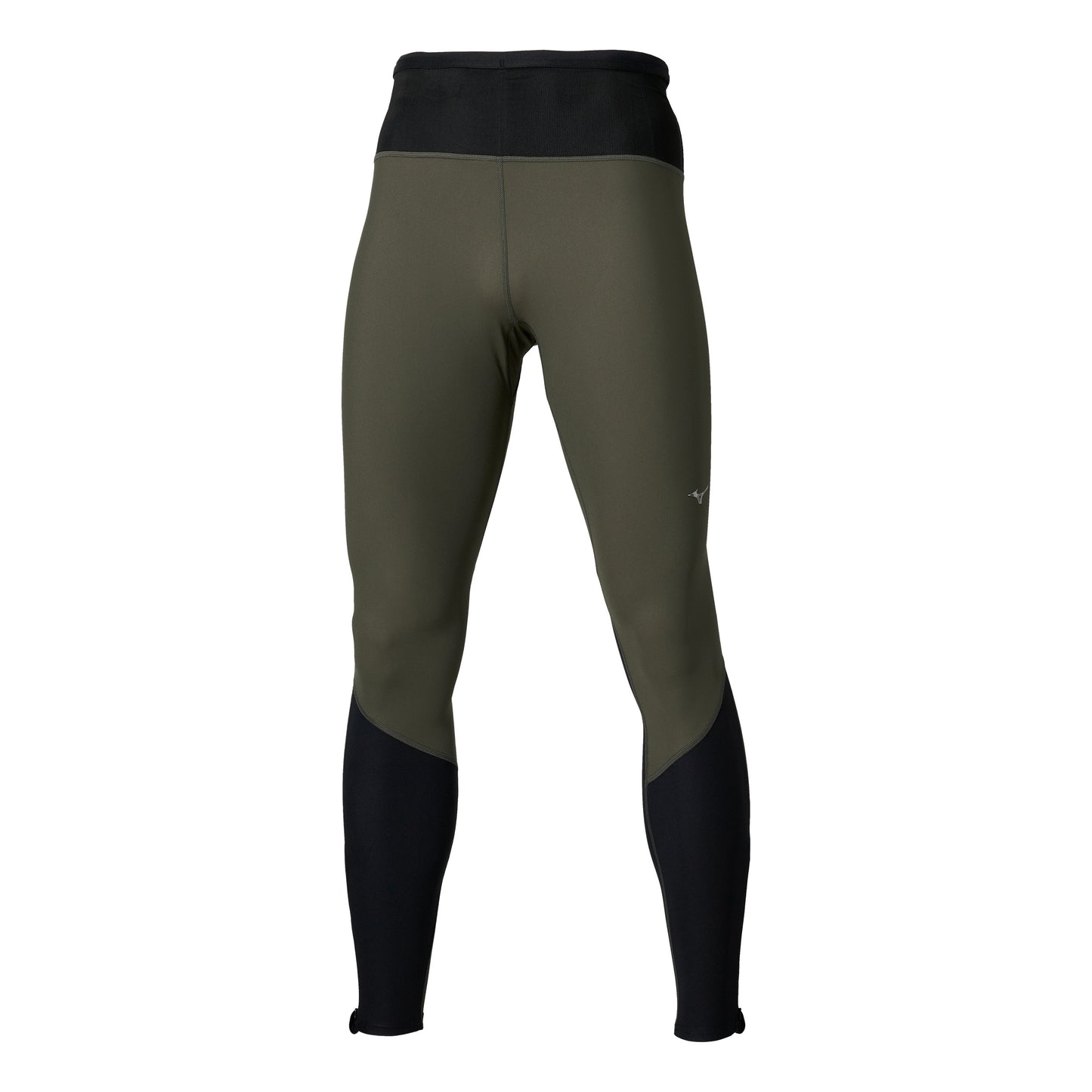 Mizuno Multi Pocket  Mallas para correr Hombres - oliva, negro