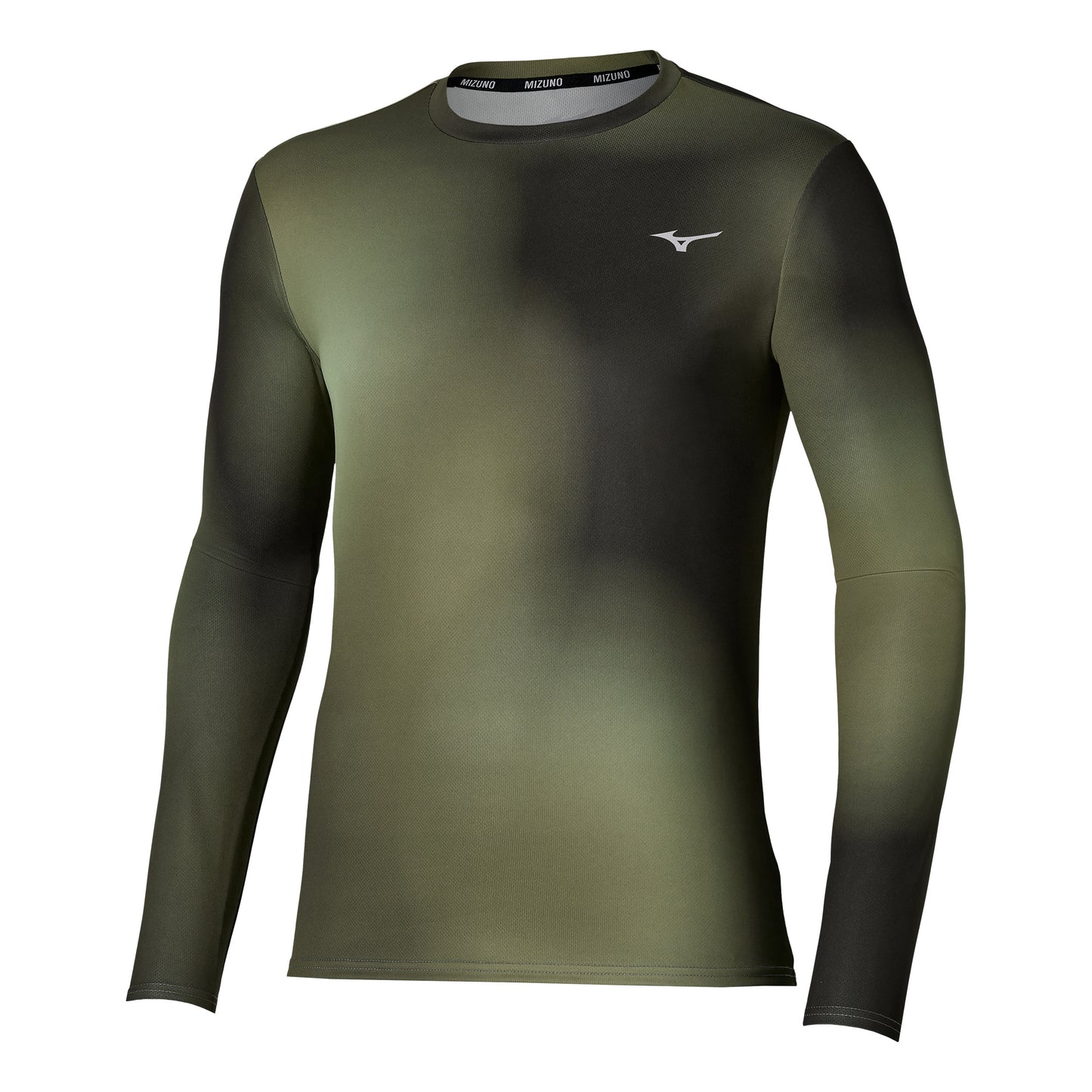Mizuno Core Graphic Camiseta de running Hombres - verde oscuro, oliva