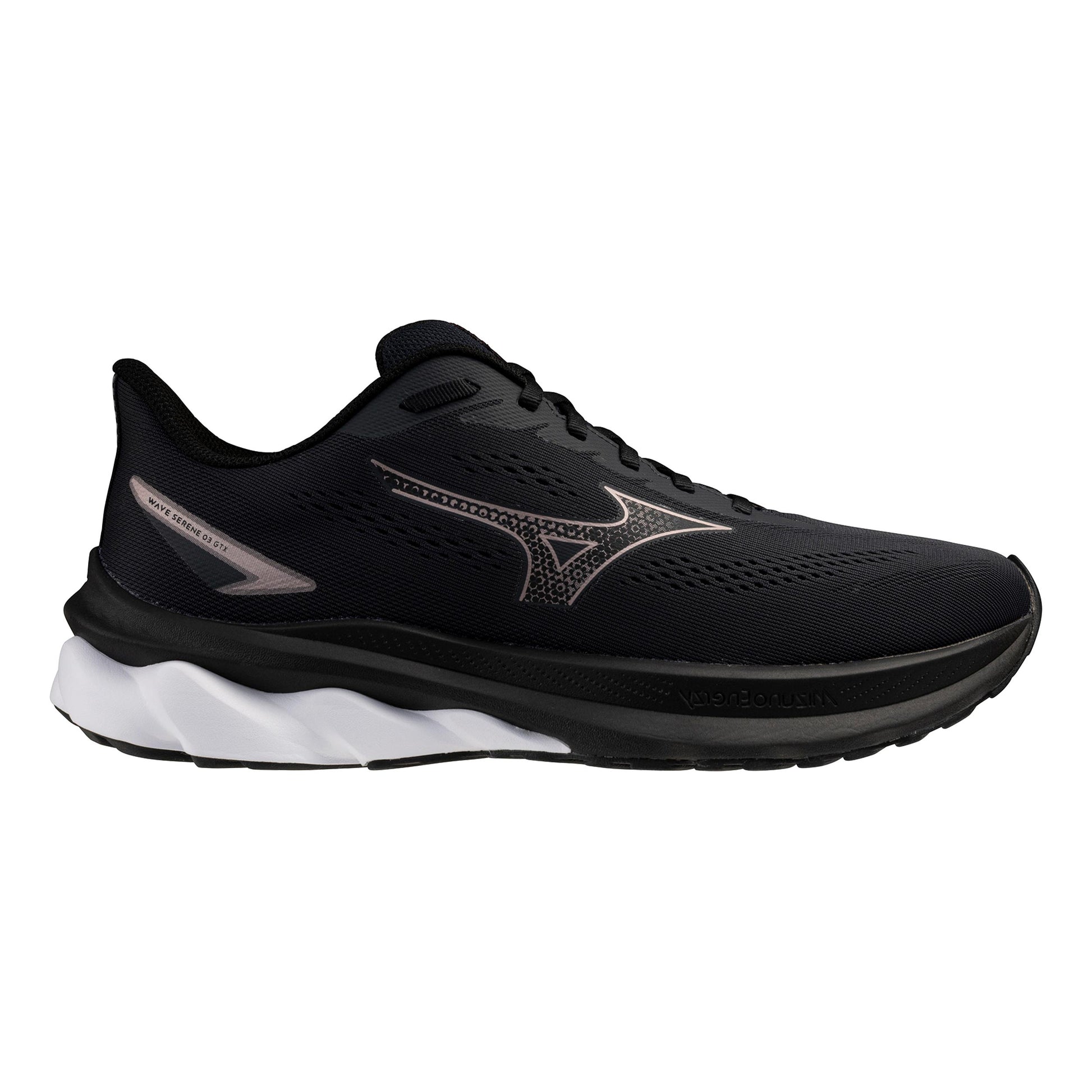 Mizuno Wave Serene 3 GTX  Zapatilla neutral Hombres - antracita, negro