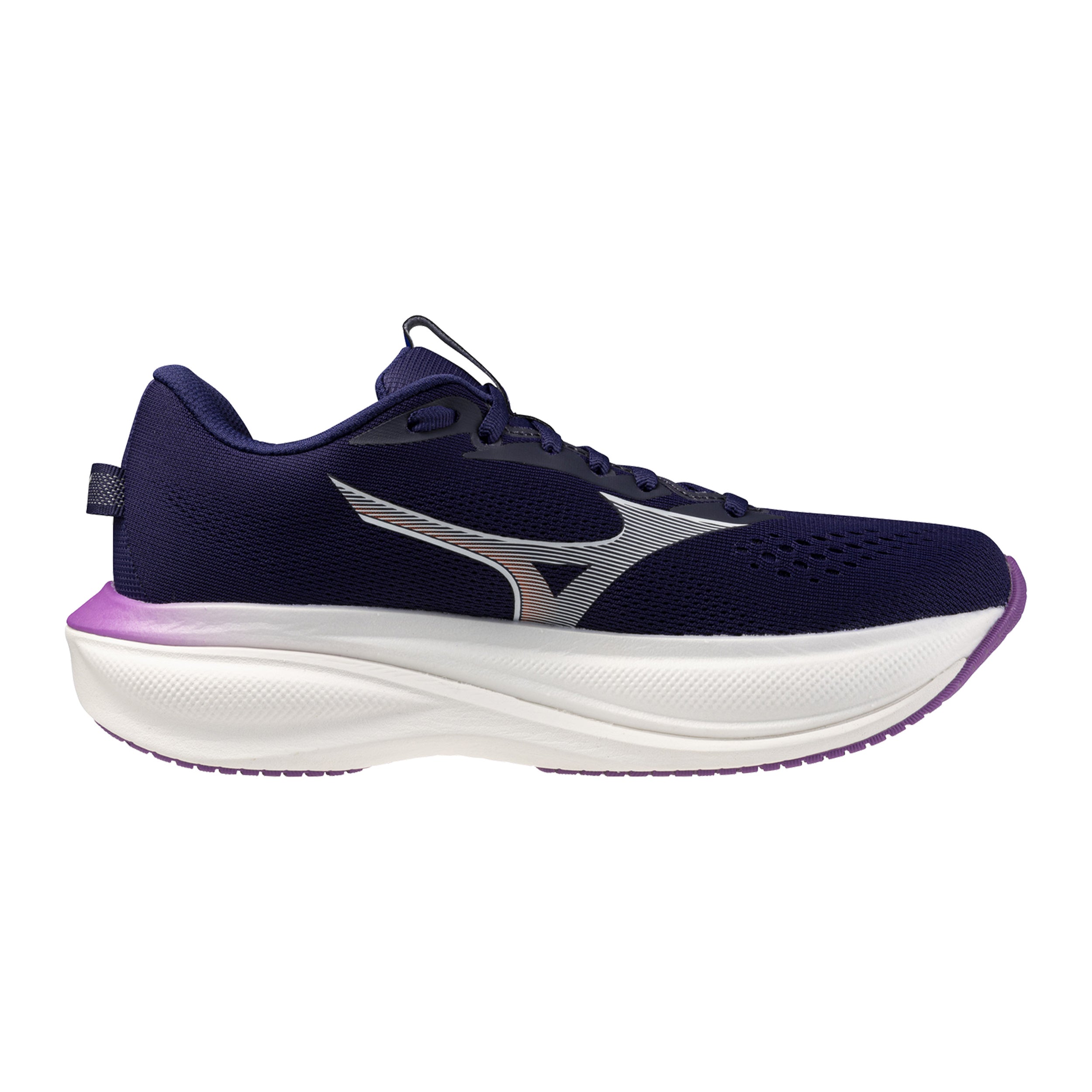 Mizuno Wave Rider 30  Zapatilla neutral Mujeres - azul oscuro, lila