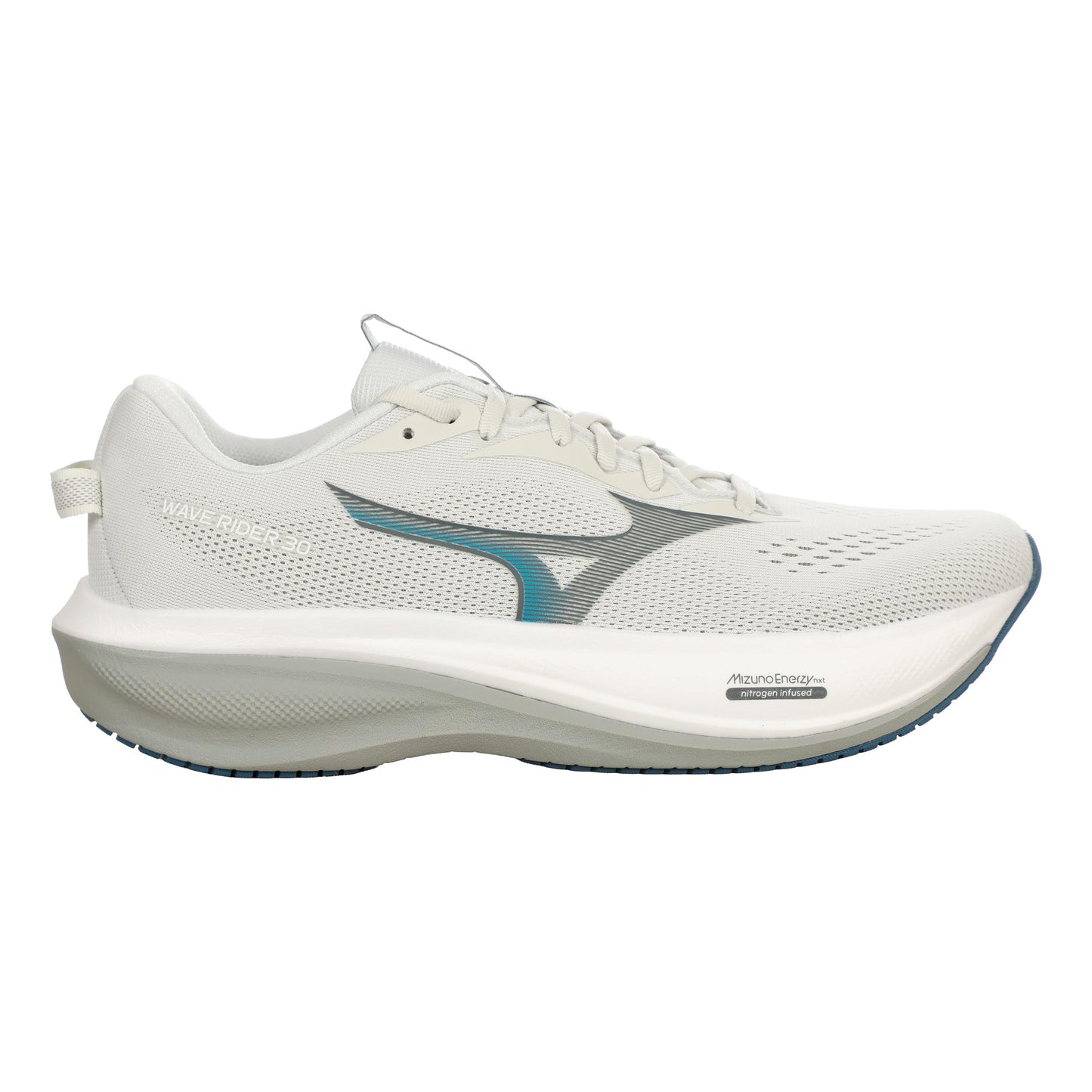 Mizuno Wave Rider 30  Zapatilla neutral Hombres - crema, gris