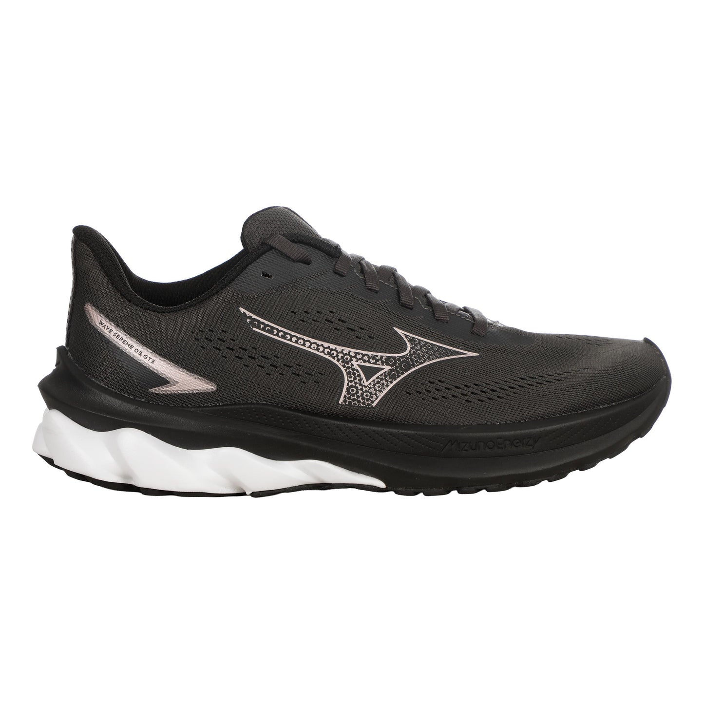 Mizuno Wave Serene 3 GTX  Zapatilla neutral Mujeres - gris oscuro, negro