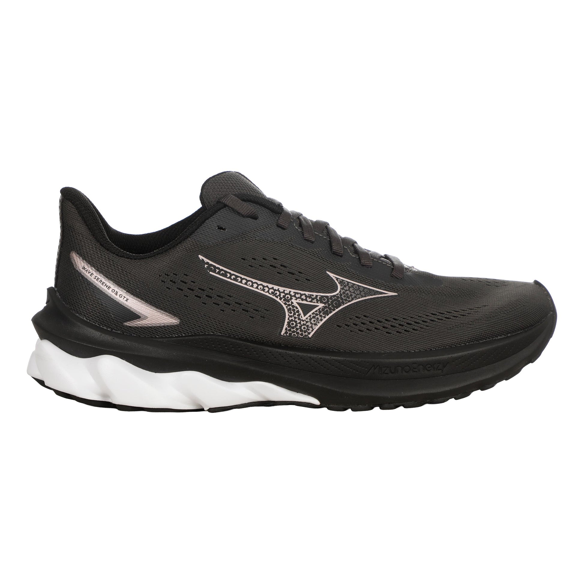 Mizuno Wave Serene 3 GTX  Zapatilla neutral Mujeres - gris oscuro, negro