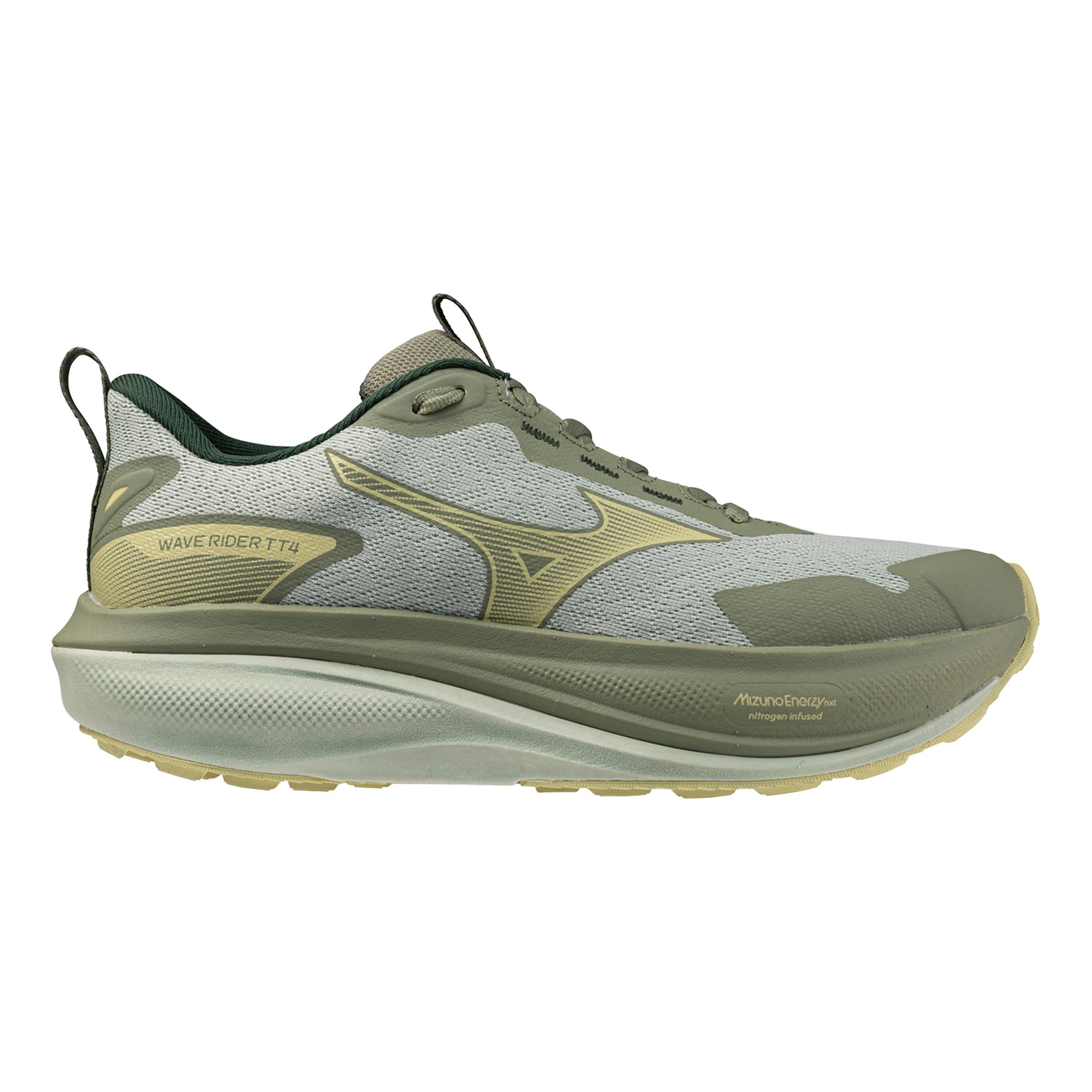 Mizuno Wave Rider TT 4  Zapatilla trail Mujeres - gris, salvia