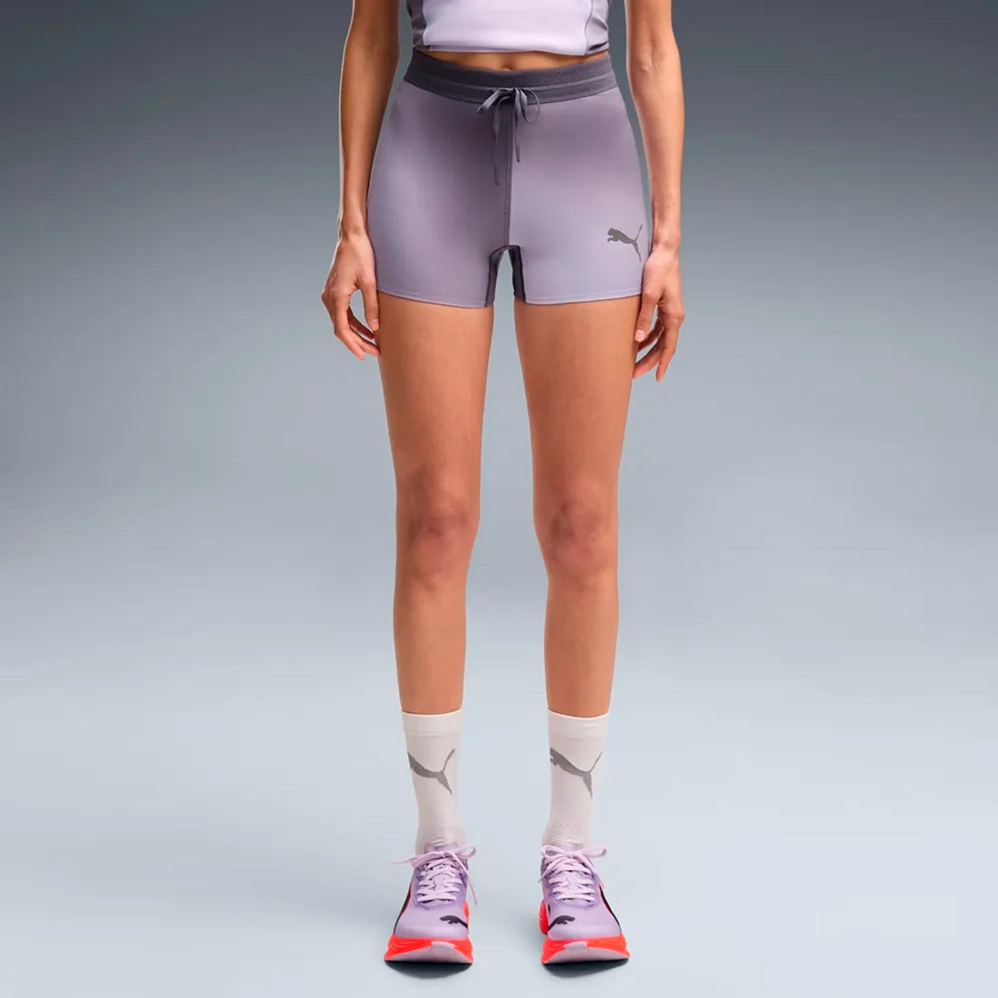 Puma Lightspeed AOP 3in   Mallas para correr Mujeres - gris