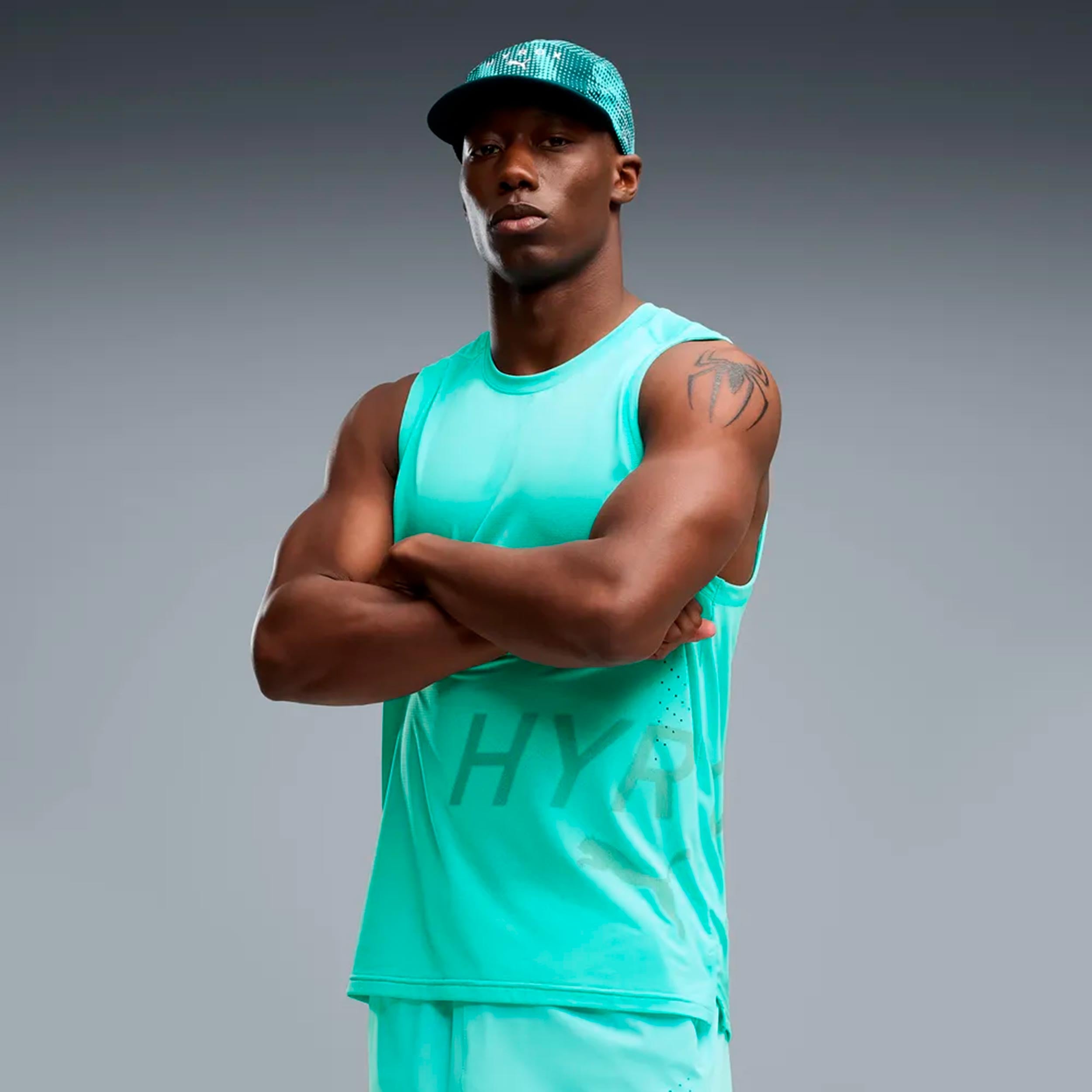 Puma HYROX PWRMODE Training  Camiseta de running Hombres - menta