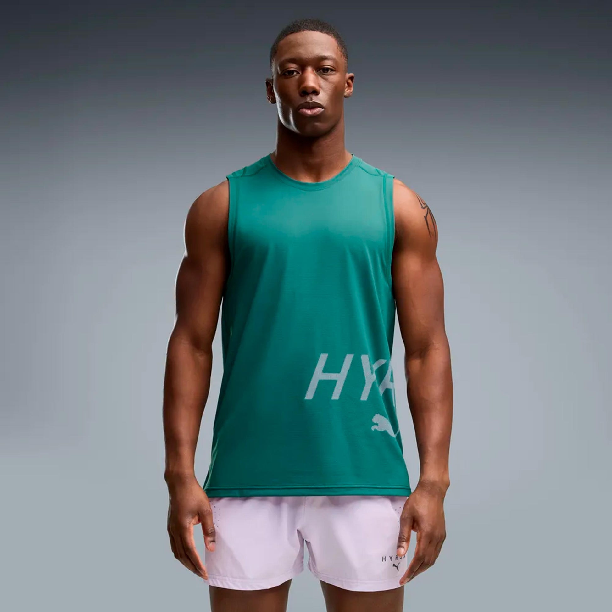 Puma HYROX PWRMODE Training  Camiseta de running Hombres - verde