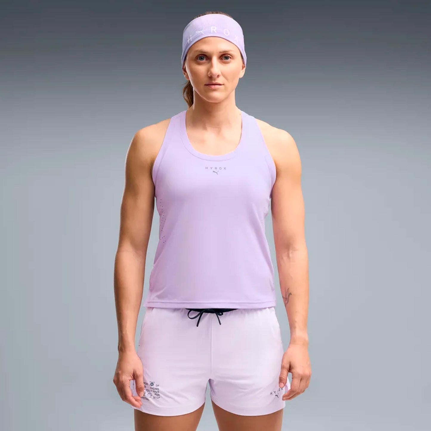 Puma HYROX PWRMODE  Camiseta de running Mujeres - morado