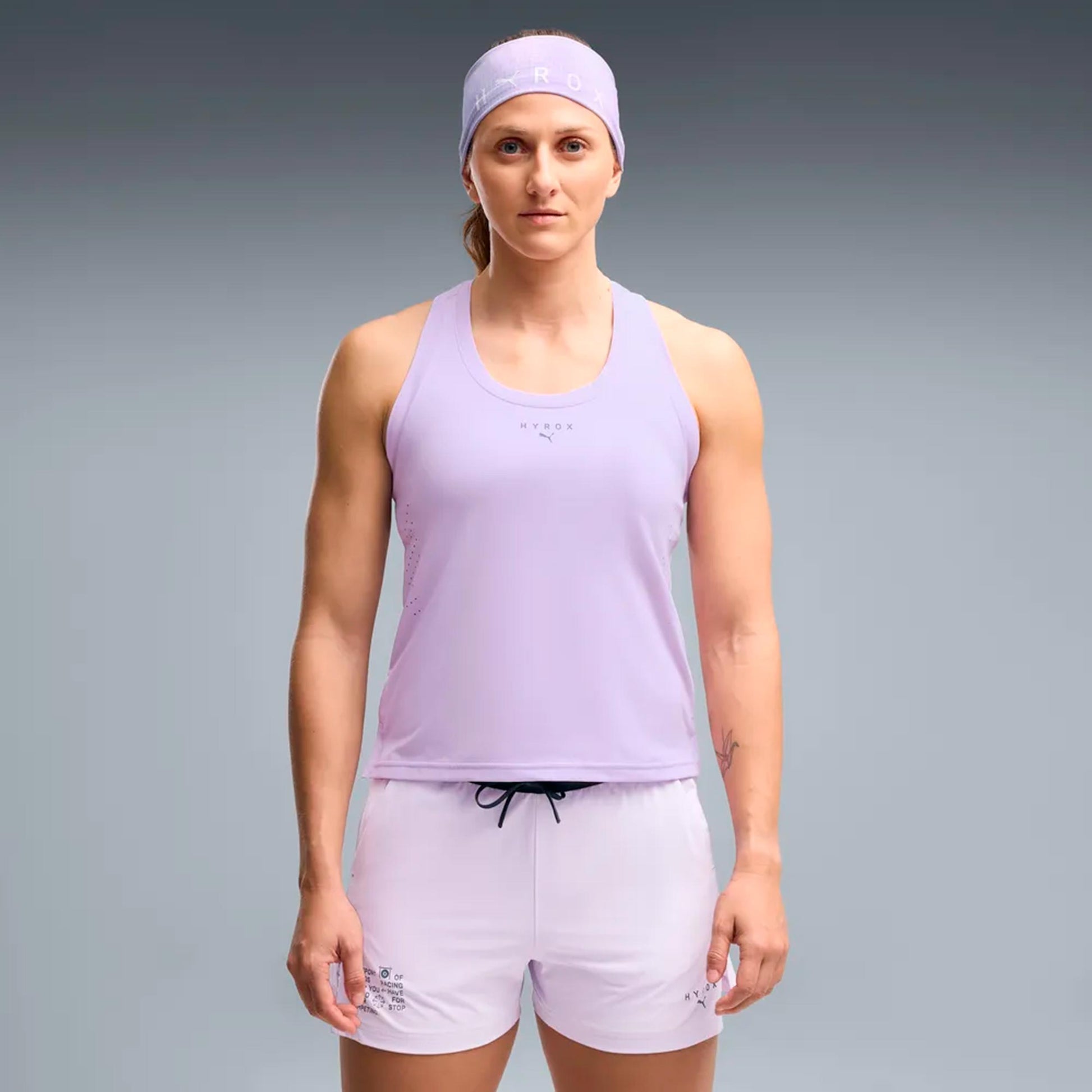 Puma HYROX PWRMODE  Camiseta de running Mujeres - morado