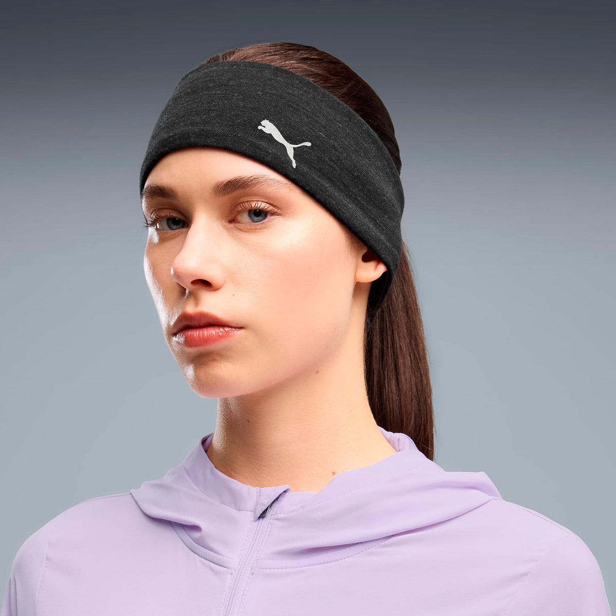 Puma Race Day Merino  Cinta para la cabeza Unisex - negro