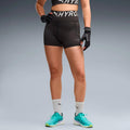 HYROX PWRMODE 4in   Mallas para correr Mujeres - negro