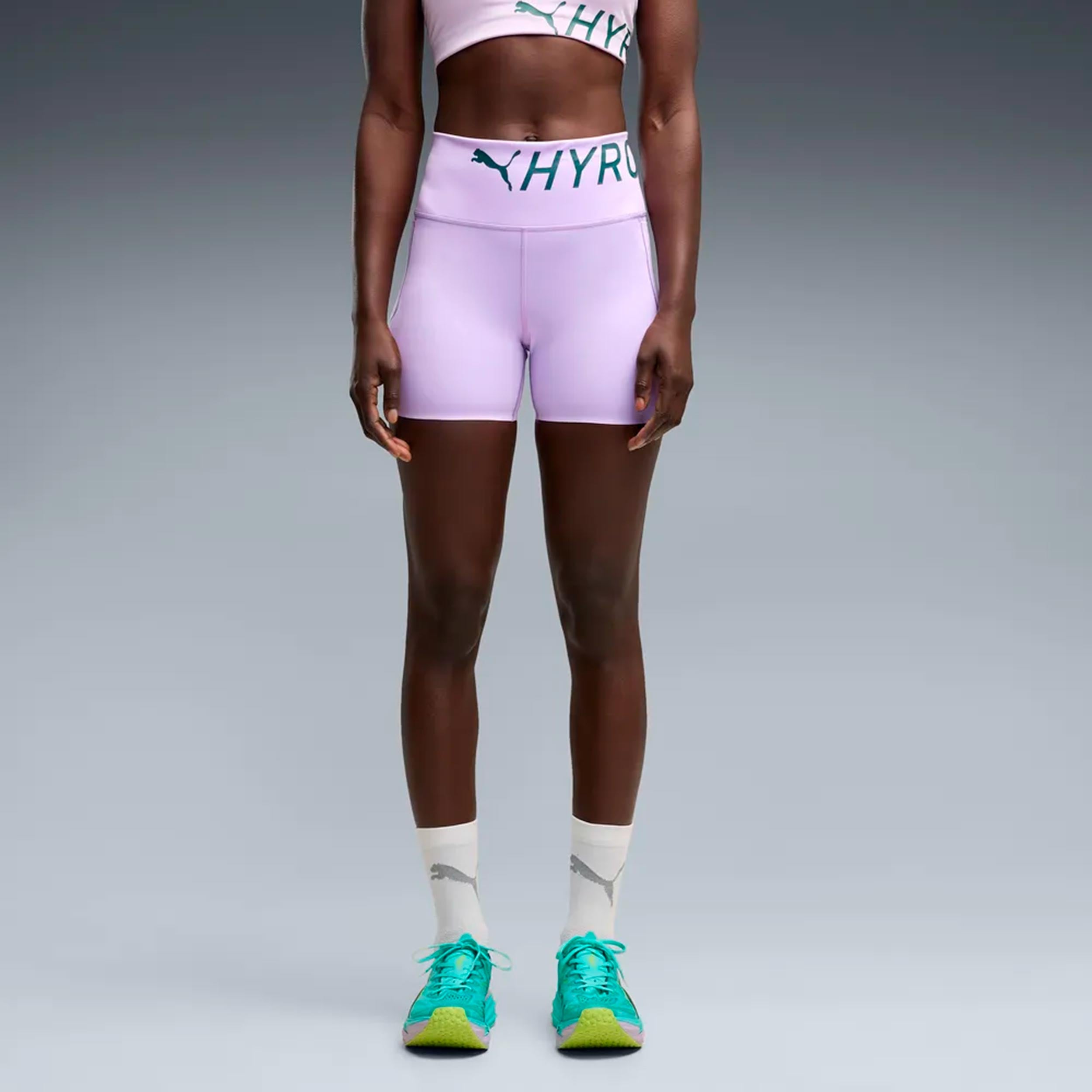 Puma HYROX PWRMODE 4in   Mallas para correr Mujeres - morado