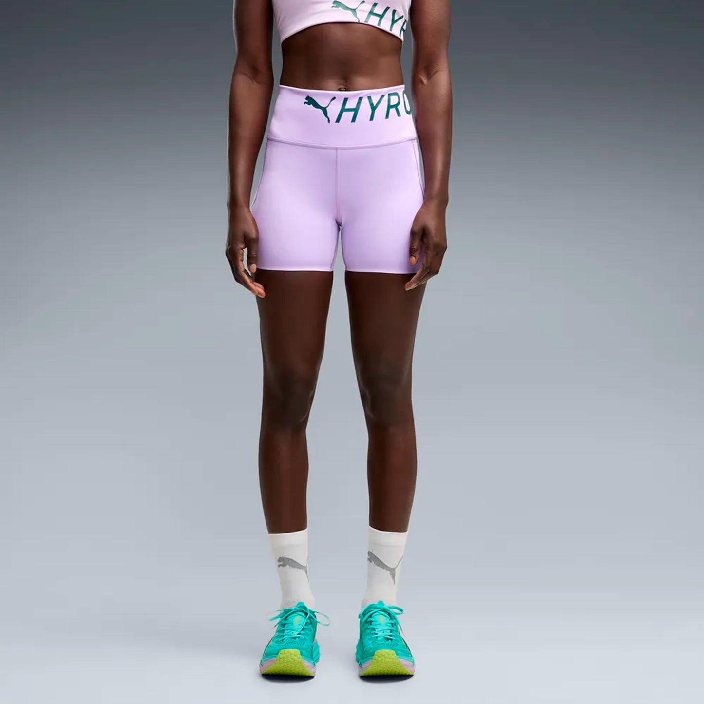 Puma HYROX PWRMODE 4in   Mallas para correr Mujeres - morado