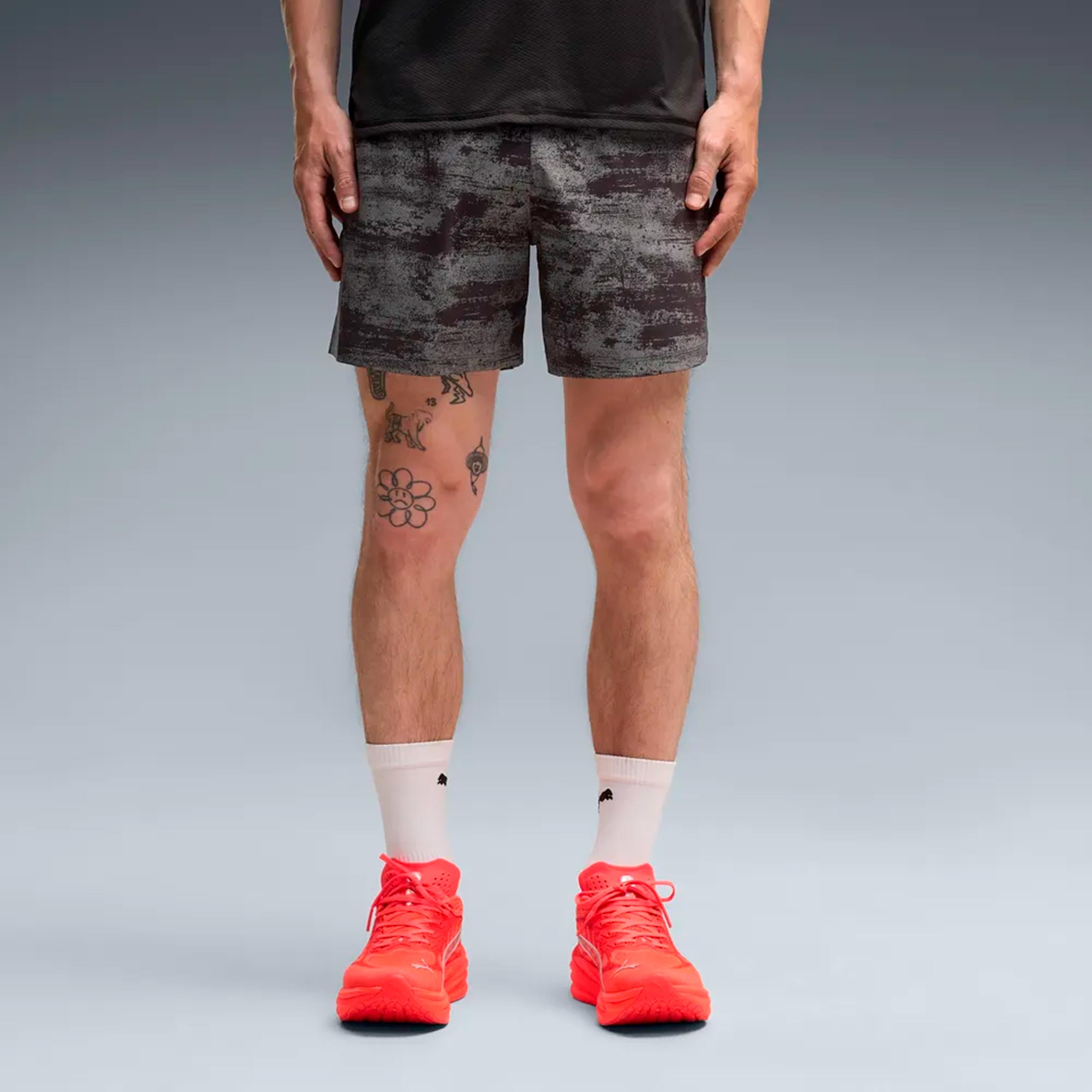 Puma Dreamrun Brightstride AOP 5in  Pantalones cortos Hombres - negro