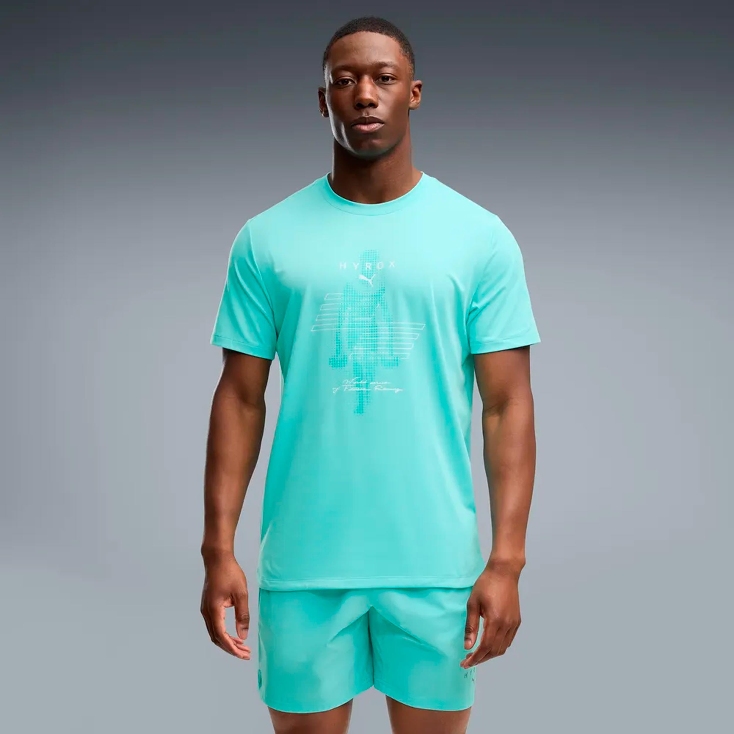 Puma HYROX Cloudspun Thermoadapt  Camiseta de running Hombres - menta