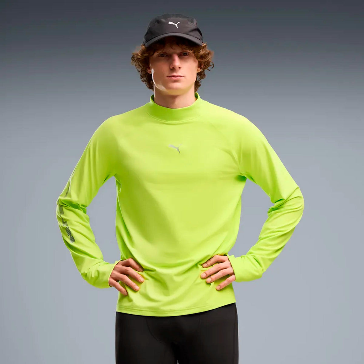 Puma Brightstride Cloudspun  Camiseta de running Hombres - lima