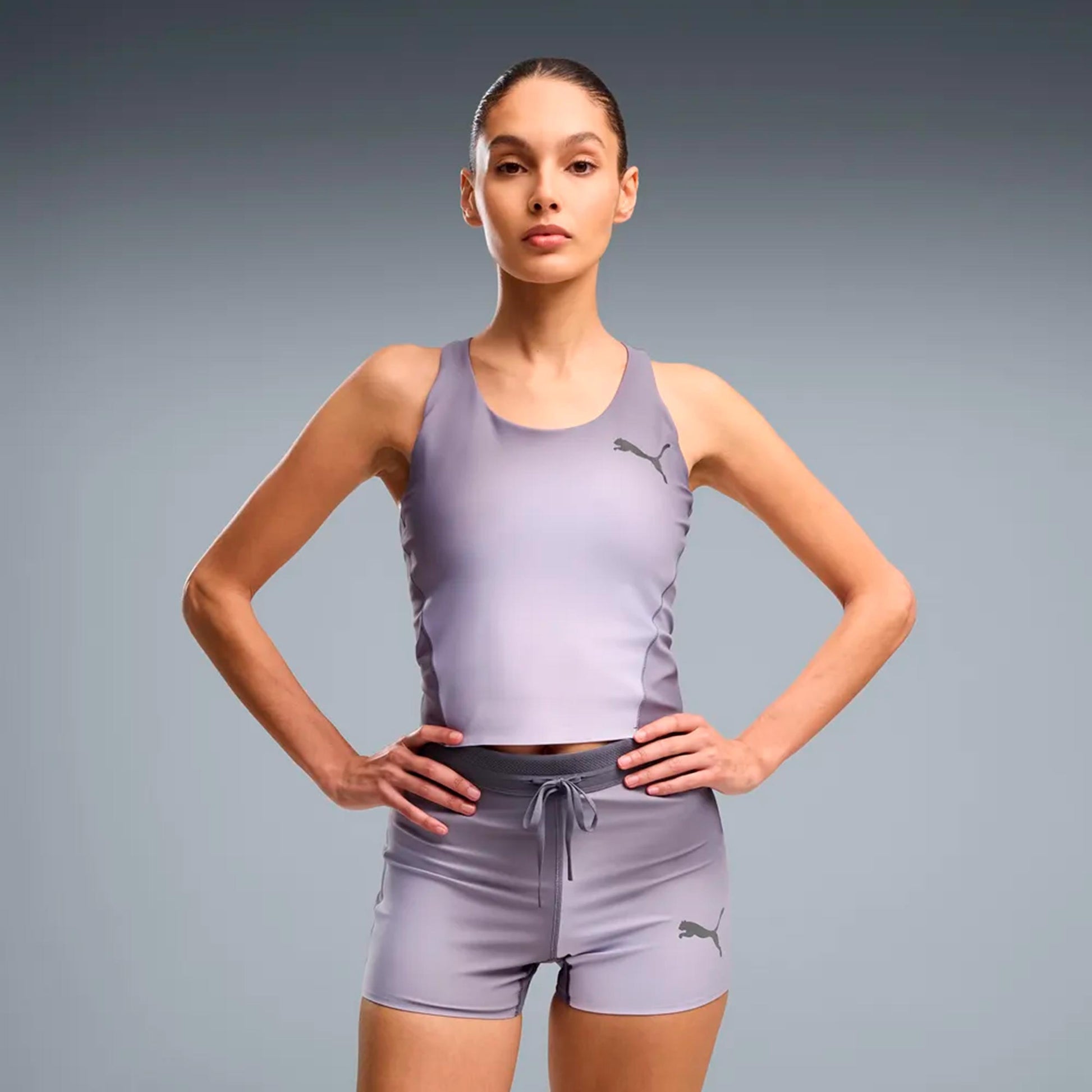 Puma Lightspeed AOP   Camiseta de running Mujeres - gris