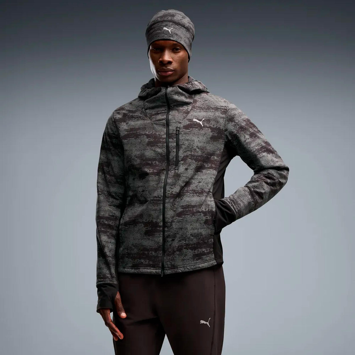 Puma Brightstride Primaloft  Chaqueta para correr Hombres - negro