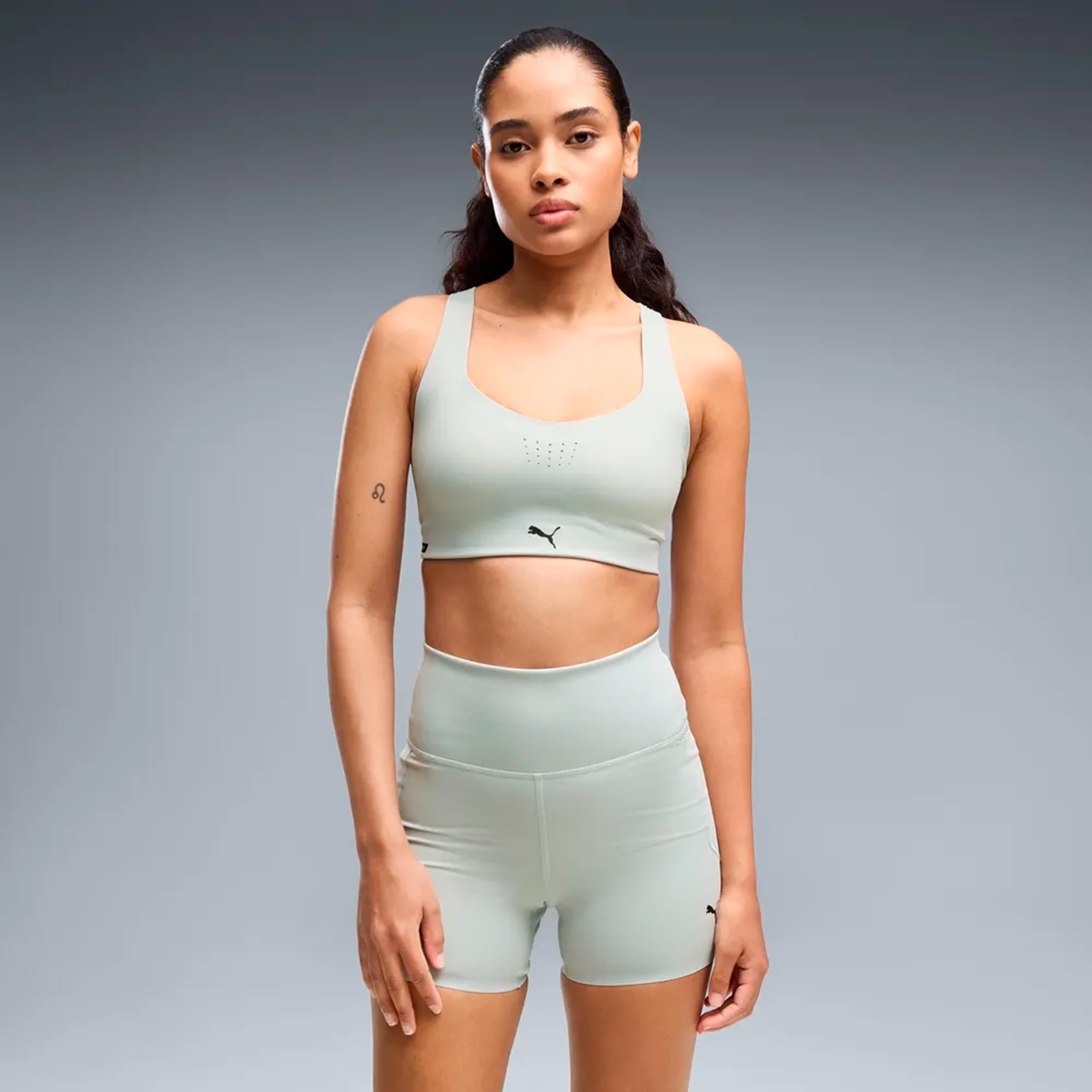 Puma PWRMODE  Sujetador deportivo Mujeres - verde claro