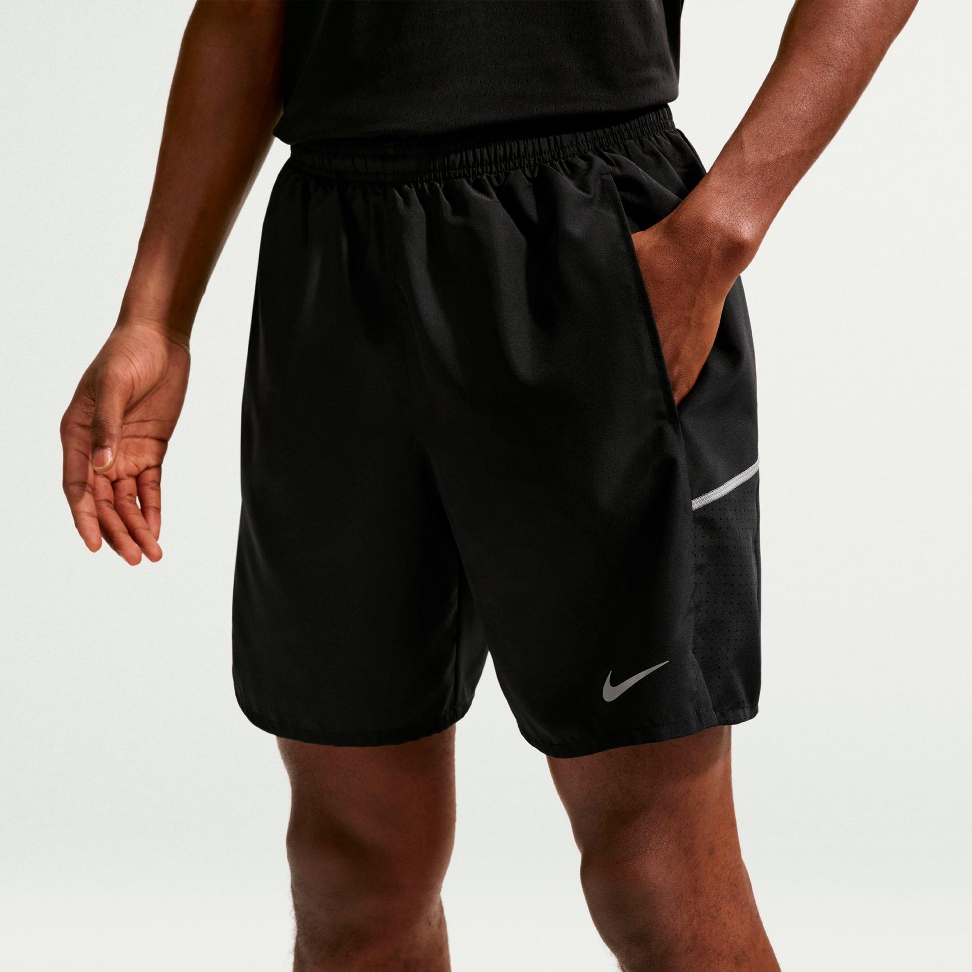 Nike Miler 2in1  Pantalones cortos Hombres - negro, plateado