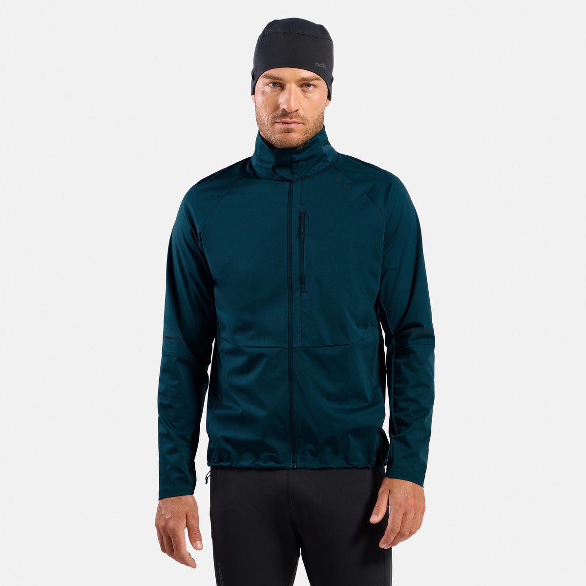 Odlo Zeroweight Pro Windproof  Chaqueta para correr Hombres - color petróleo