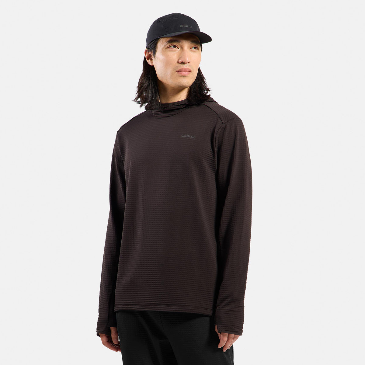 Odlo Essential Thermal Midlayer  Camiseta de running Hombres - marrón