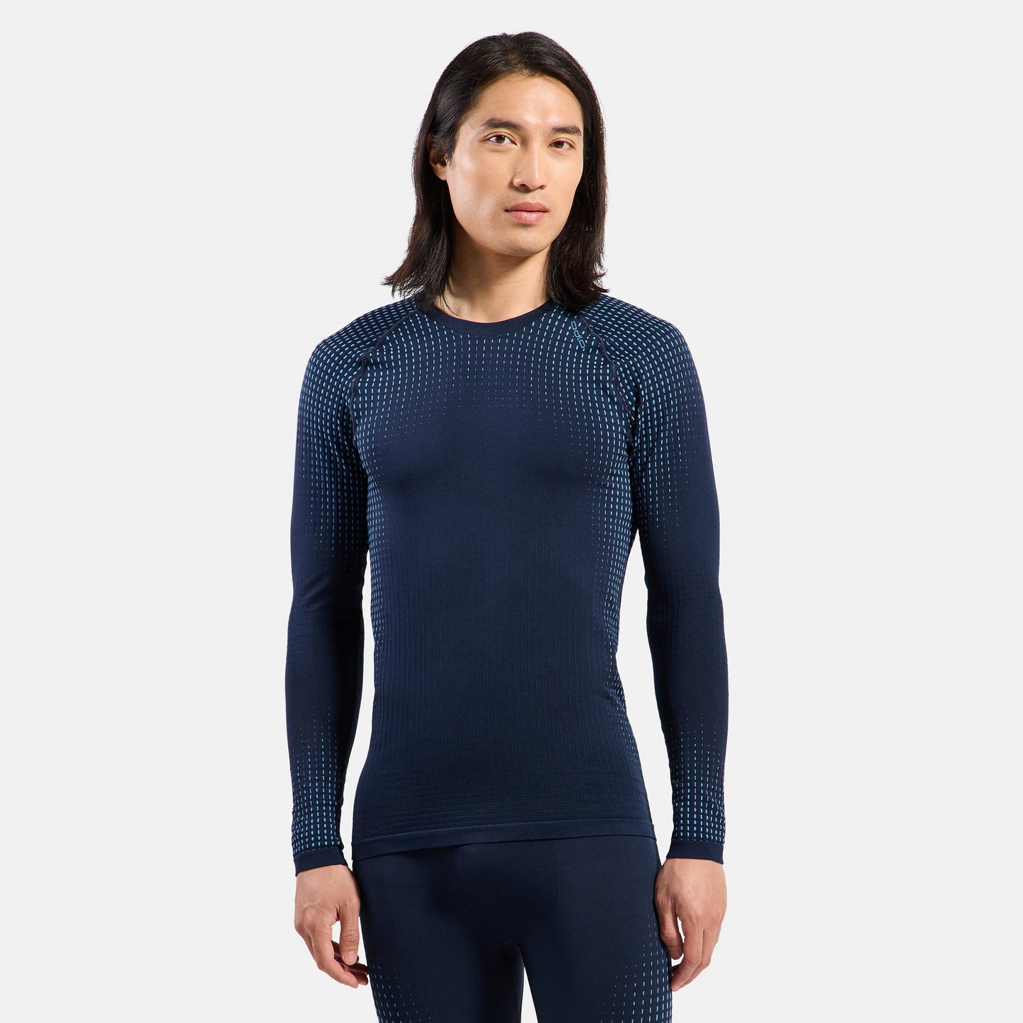 Odlo Performance Warm  Chaleco Hombres - azul oscuro