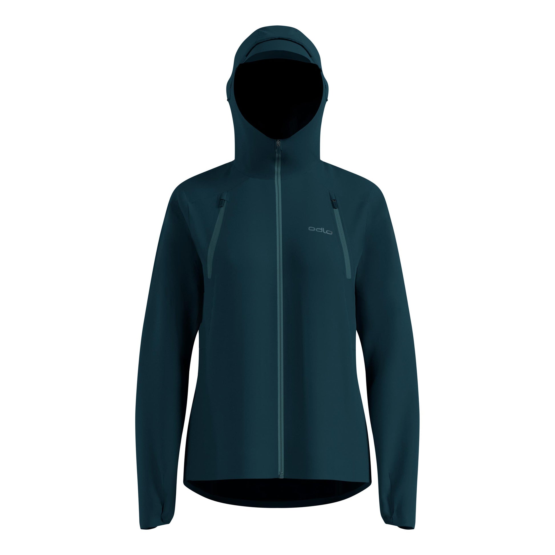 Odlo X-Alp Waterproof Pro  Chaqueta para correr Mujeres - color petróleo