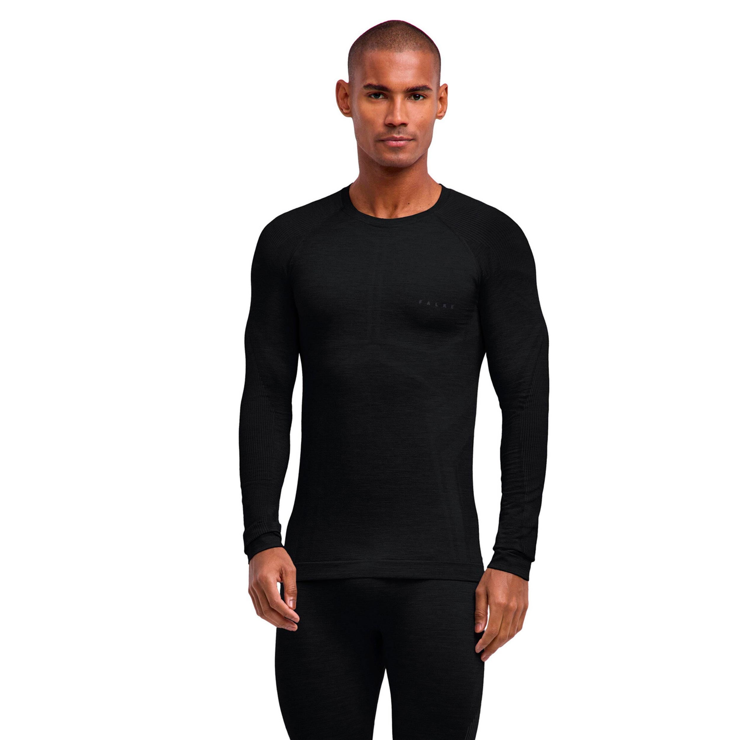 Falke Wool Tech Light  Chaleco Hombres - negro