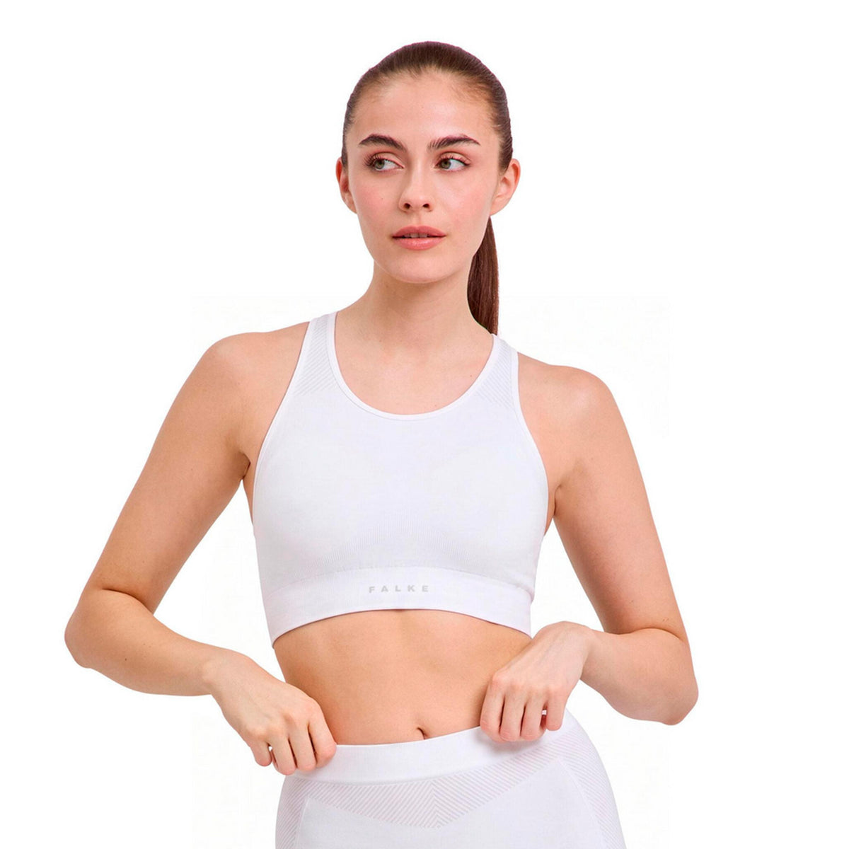 Falke Second Skin  Sujetador deportivo Mujeres - blanco