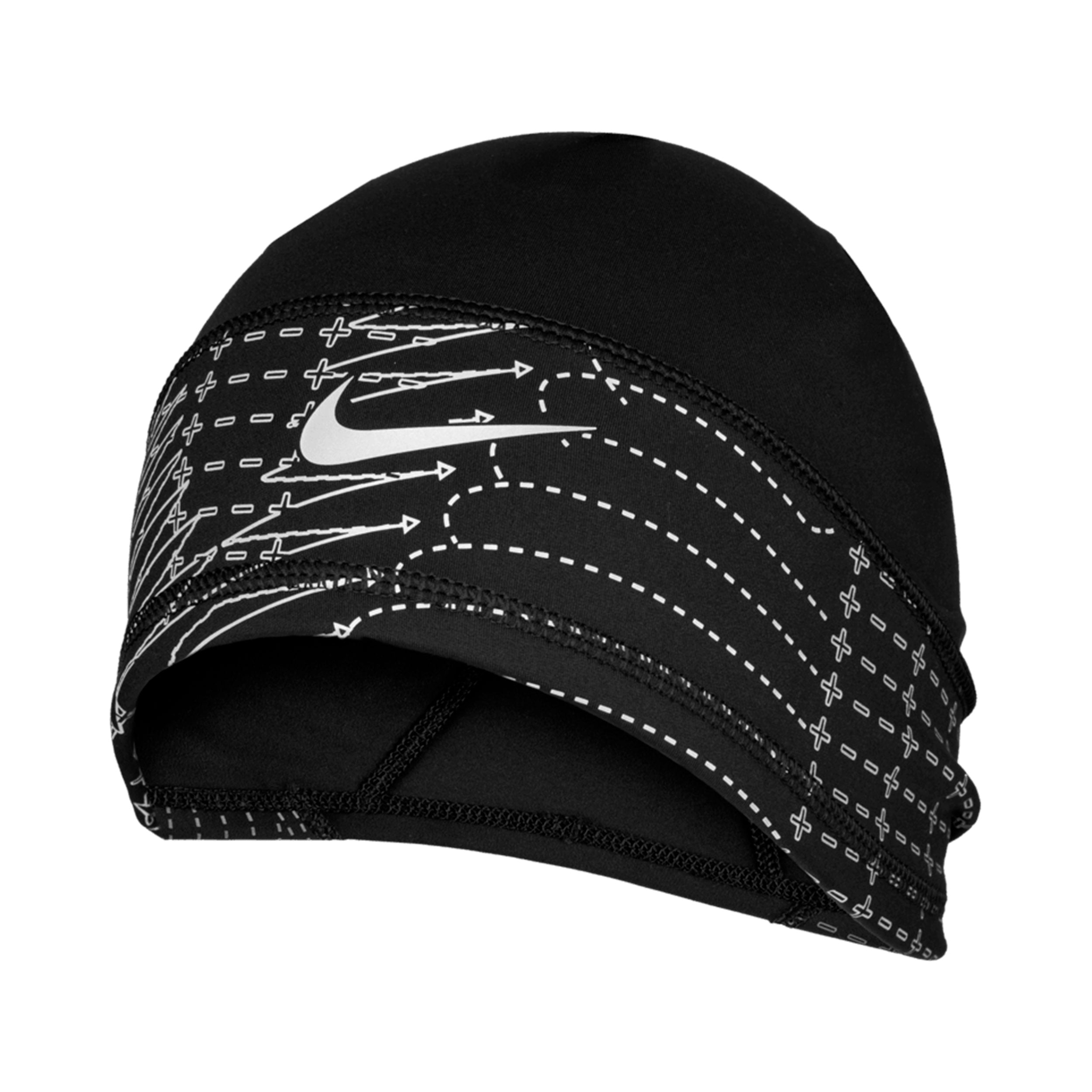 Nike Dri-Fit Terra Uncuffed Reflective Gorro Unisex - negro, negro