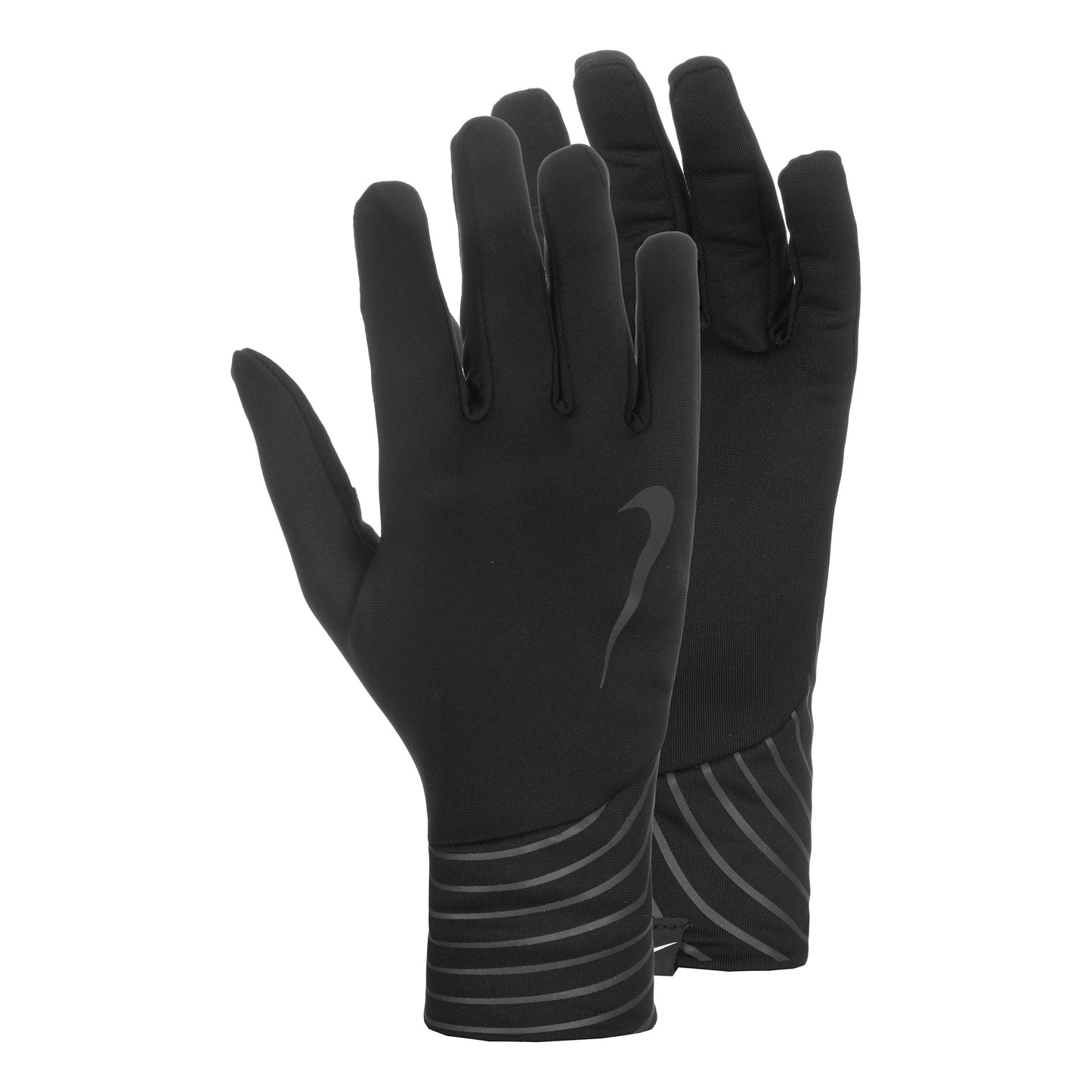 Nike Pacer Lightweight Reflective  Guantes de correr Mujeres - negro, negro