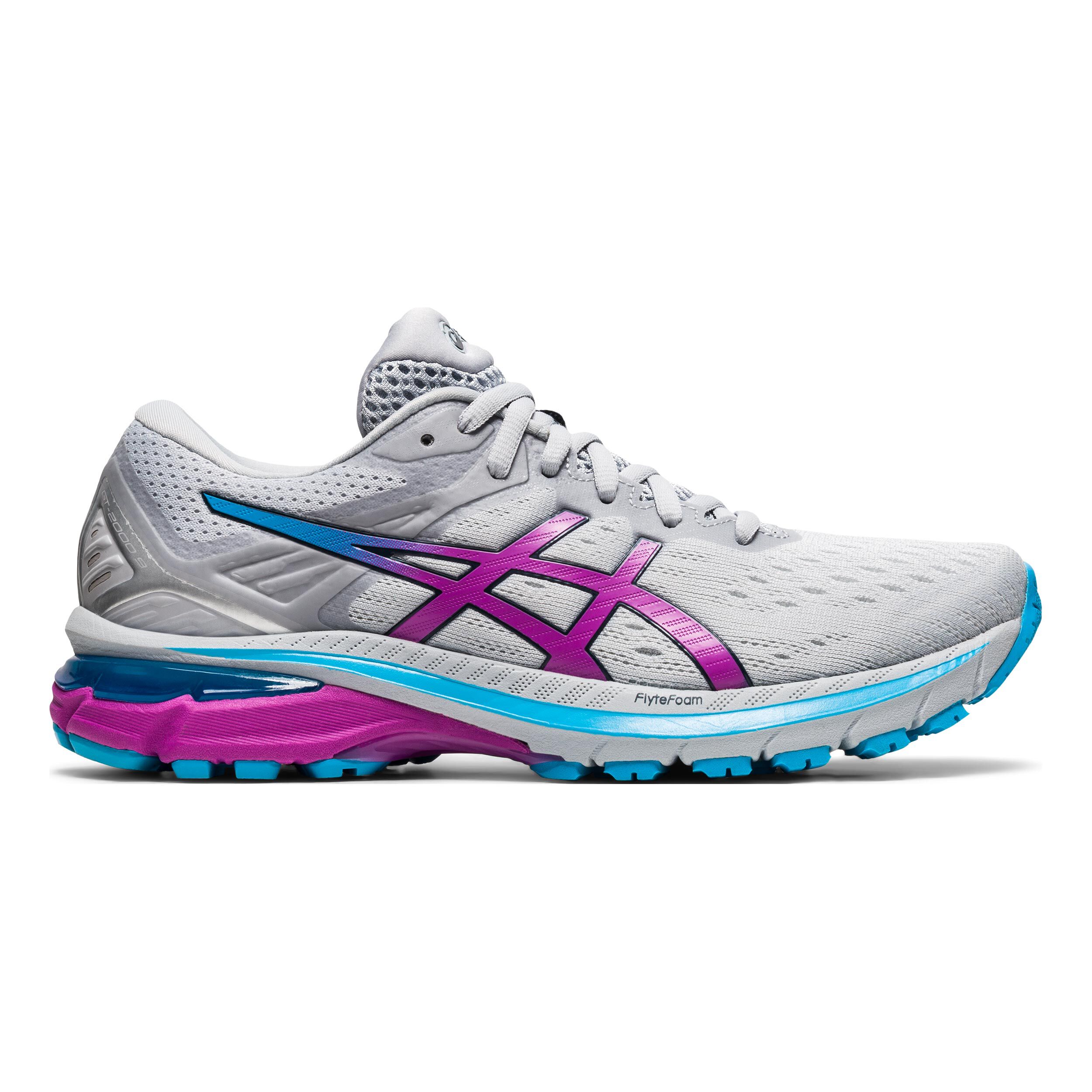 Comprar ASICS GT 2000 9 Zapatilla De Estabilidad Mujeres Gris Rosa online Running Point ES