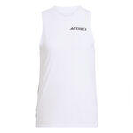 Ropa adidas adidas Terrex XPR Camiseta De Tirantes Mujeres-Blanco,Negro