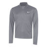 Pacer Half-Zip Camiseta De Running Hombres-Gris