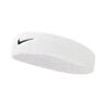 Swoosh Cinta Para La Cabeza-Blanco,Negro