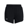 Fly By Elite 3in Shorts Mujeres-Negro