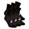Quarter Calcetines Deporte-Negro