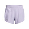 Fly By 3in Pantalones cortos Mujeres - blanco, blanco