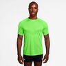 Stride Tee Camiseta de running Hombres-verde claro, plateado