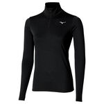 Ropa Mizuno Mizuno Core Impulse Half Zip Camiseta de running Mujeres - negro, 