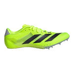 Zapatillas para correr adidas adidas Sprintstar Spikes Unisex-verde neón, negro
