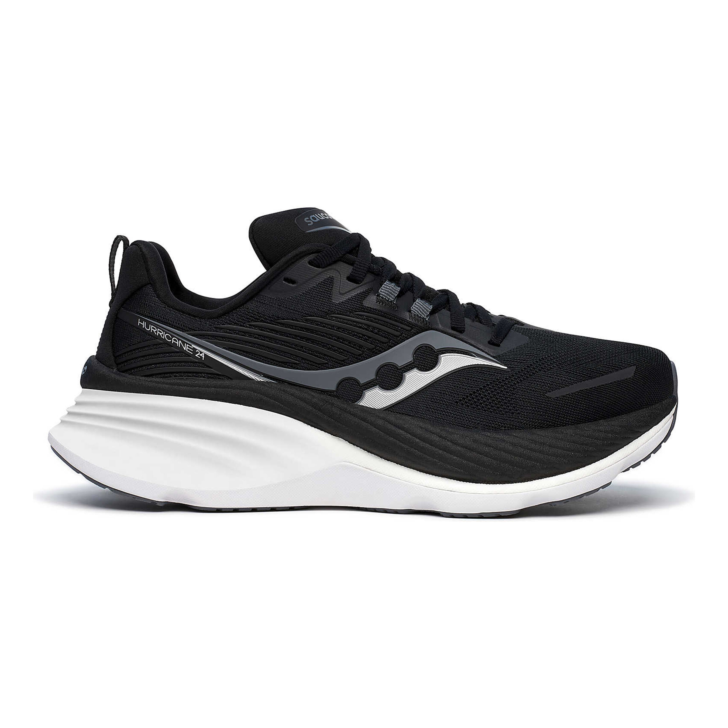 Comprar Saucony Hurricane 24 Zapatilla De Estabilidad Mujeres Negro Gris en talla 40 online Running Point ES
